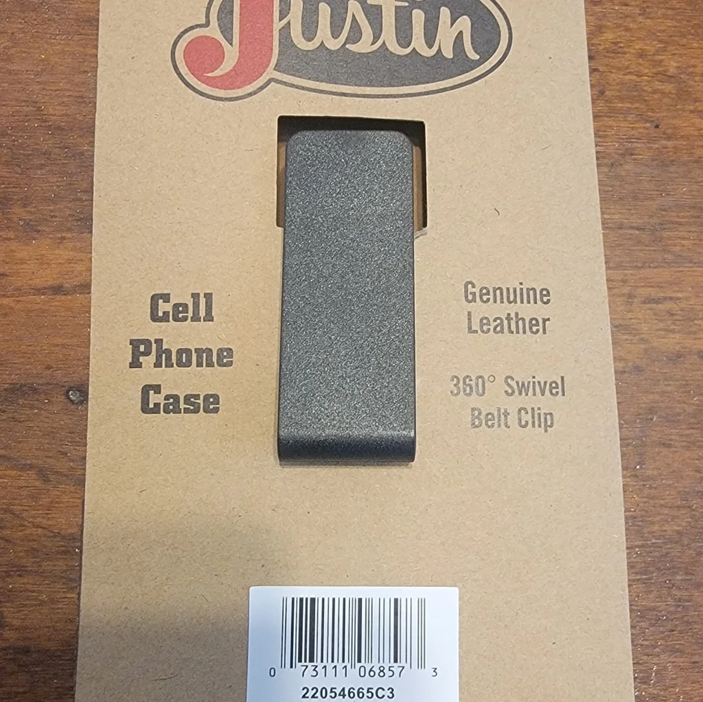 Justin Tan Leather Phone Case